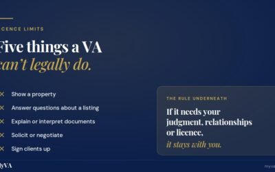 Five things a virtual assistant can’t legally do for you