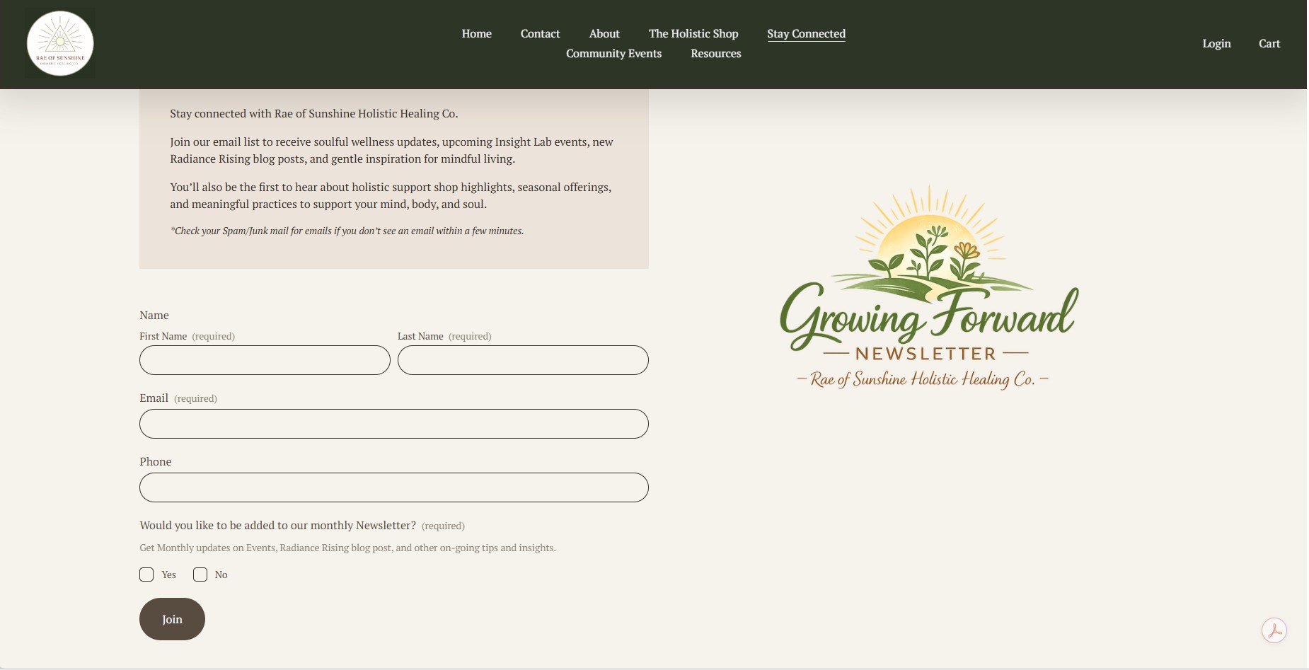 ROSHHCO monthly newsletter designed and produced by MyVA
