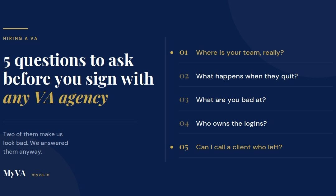 Five questions to ask a virtual assistant agency before you sign a contract — MyVA