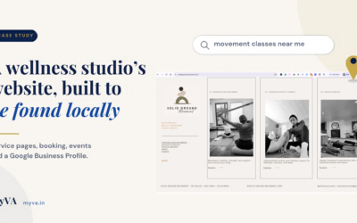 How We Built a Wellness Studio’s Website and Set It Up for Local Search